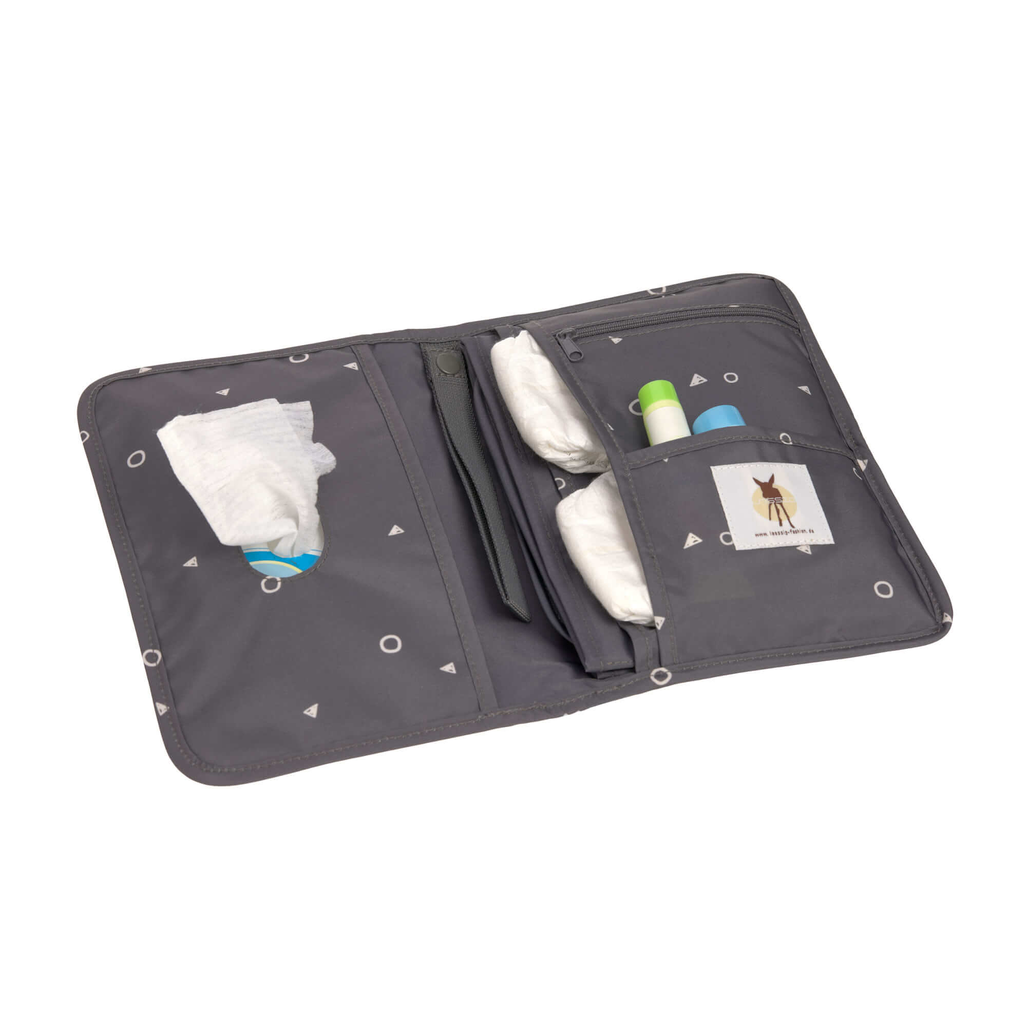 Windeltasche - Changing Pouch Universe anthracite