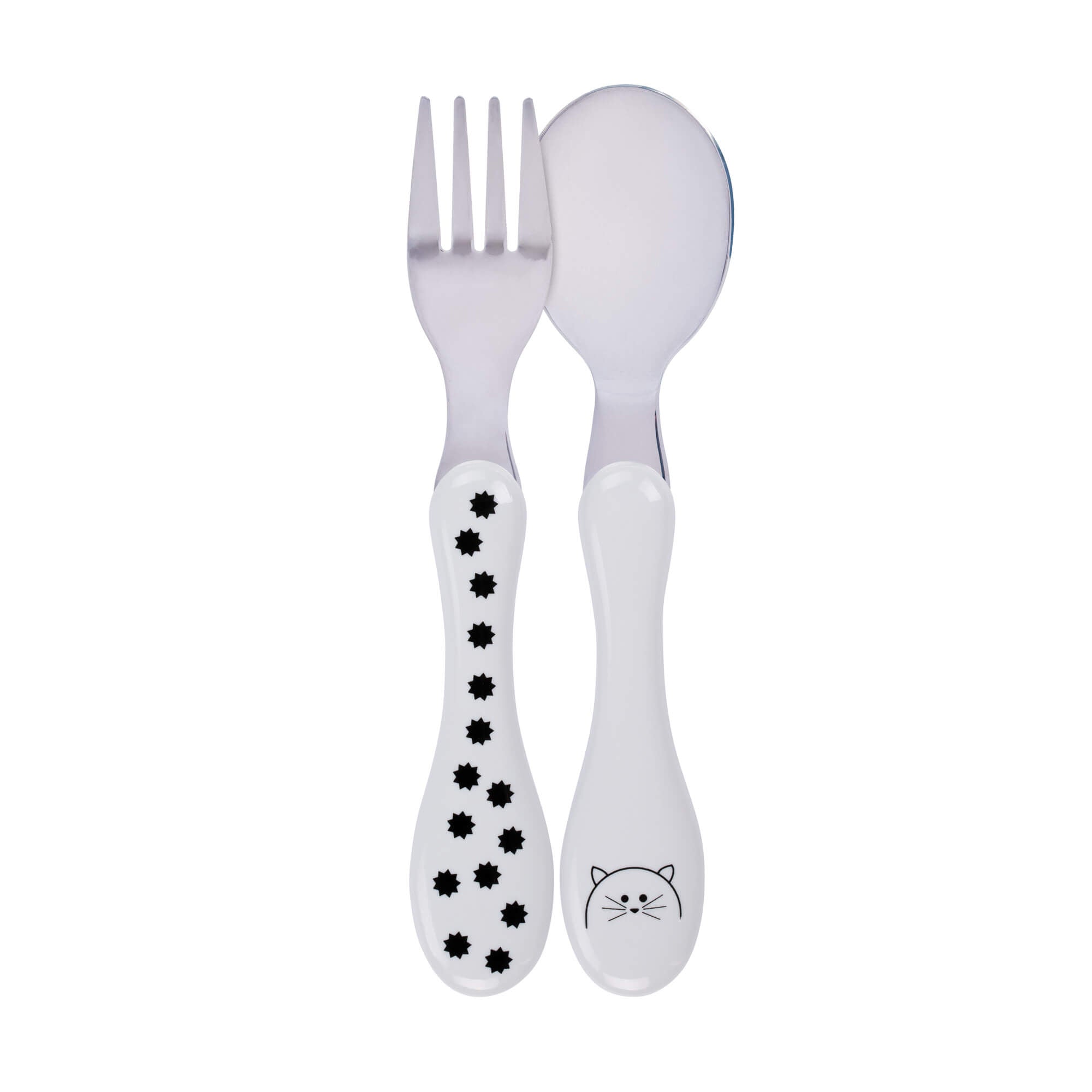 Kinderbesteck 2tlg. || Cutlery, Little Chums Cat