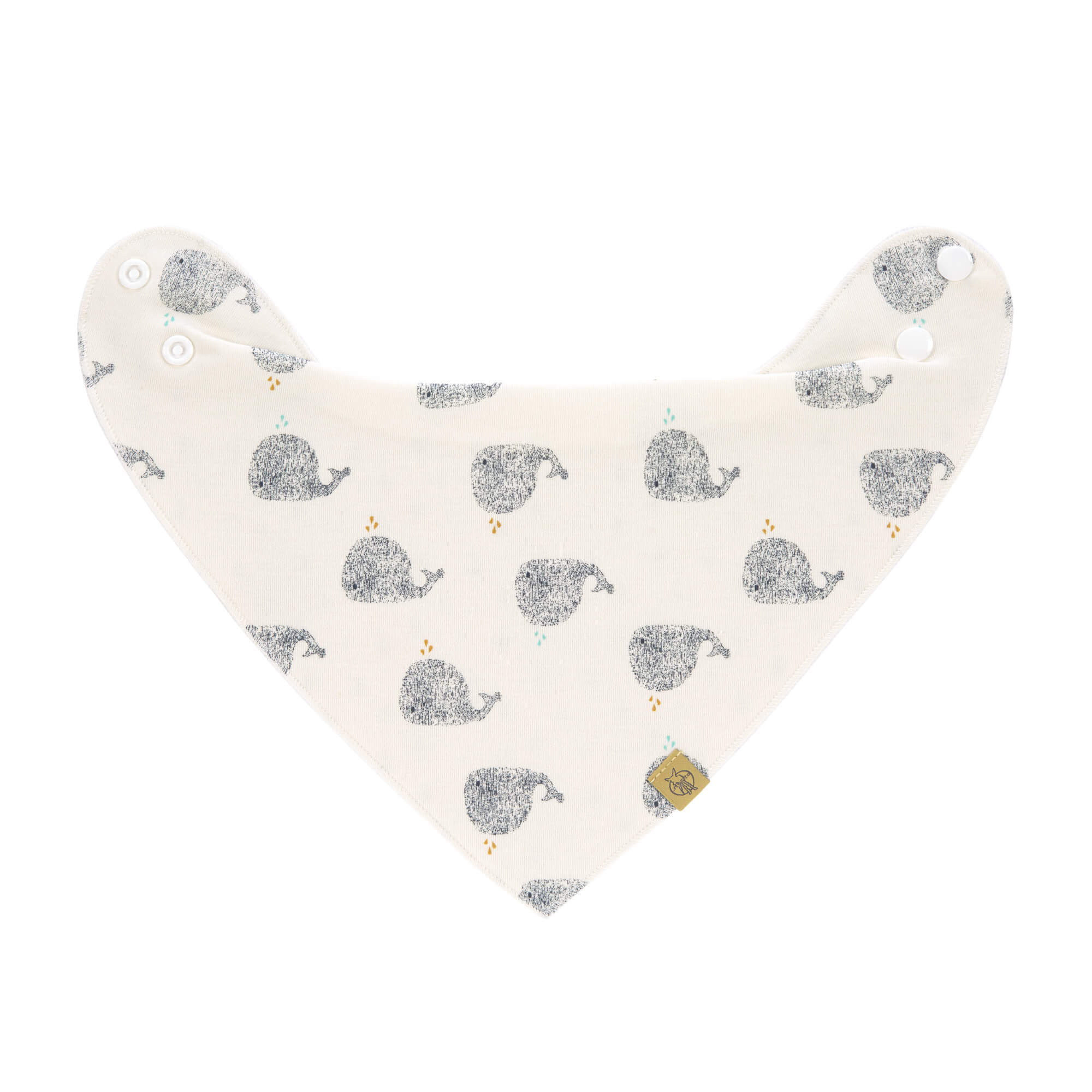 Dreieckstuch Baby Bandana - Little Water Whale