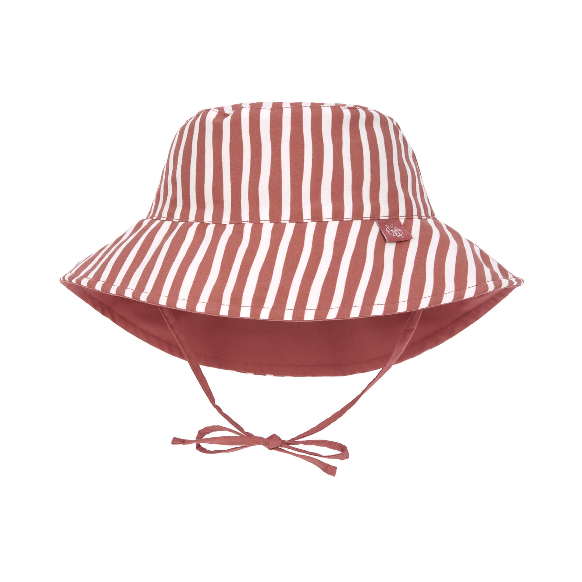 Sonnenhut UV-Schutz 80 || Bucket Hat Stripes Rosewood