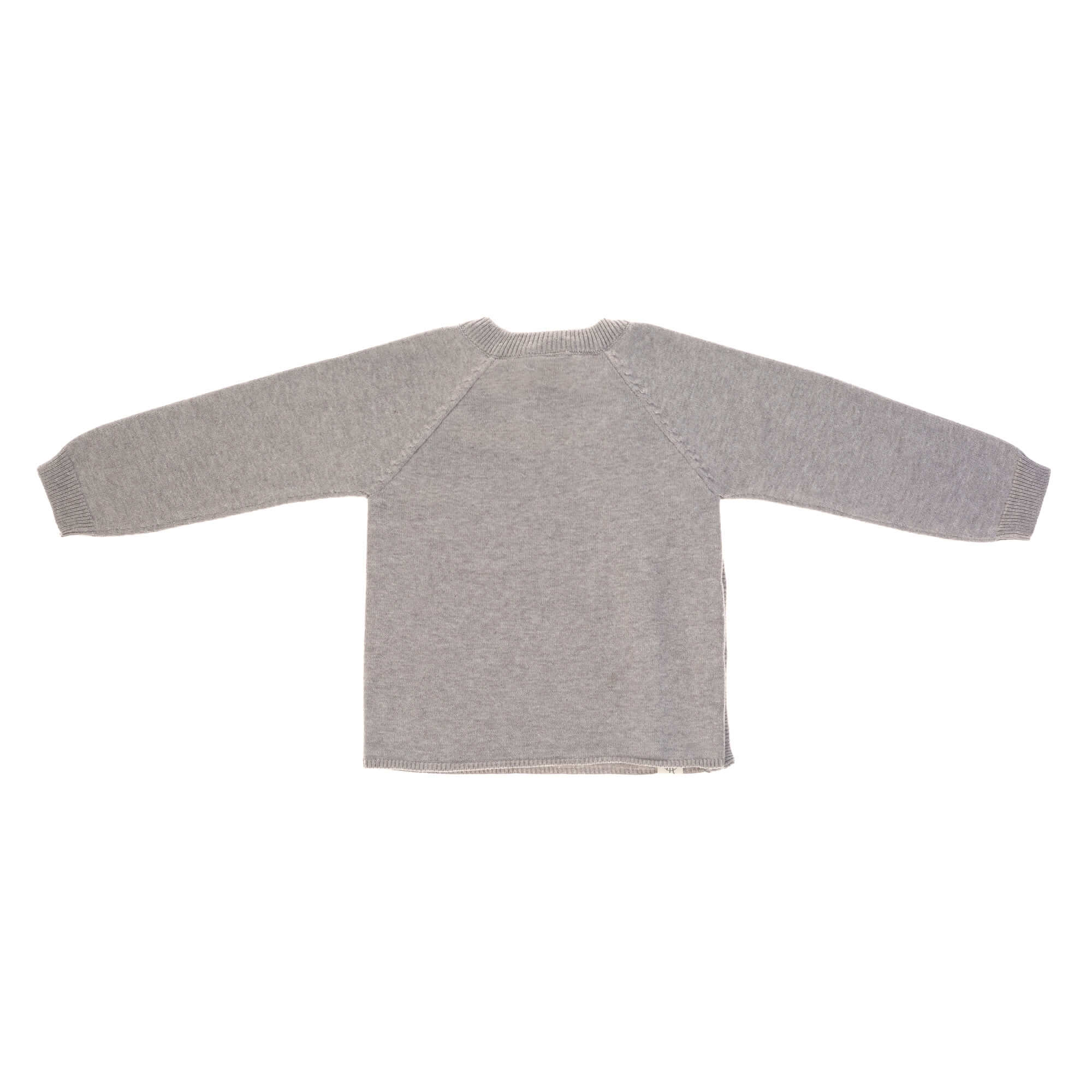 Knitted Kimono - Pullover Garden Explorer Light Grey