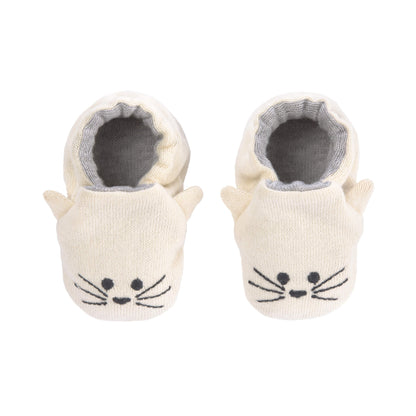 Babyschuhe - Little Chums Cat beige