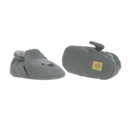 Babyschuhe - Little Chums Dog blaugrau