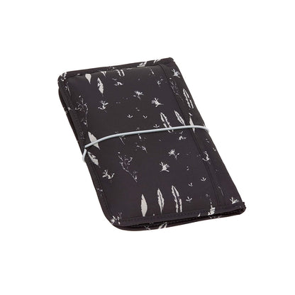 Windeltasche - Changing Pouch Feathers black