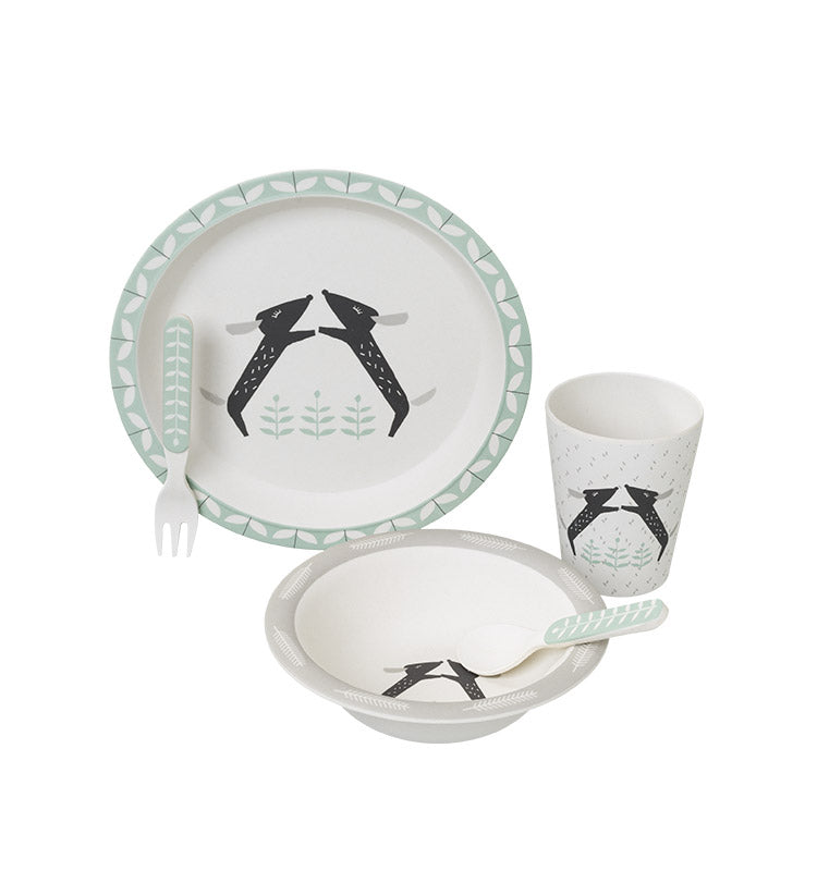 Bambus Dinner Set || Dachsy