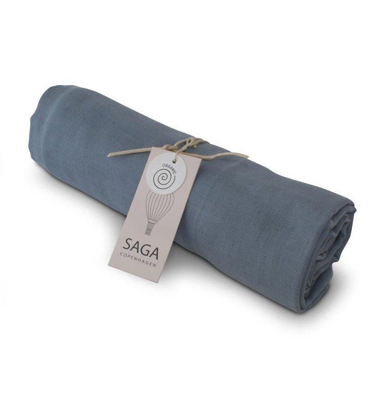 Swaddle Mulltuch XL - Moonlight Blue