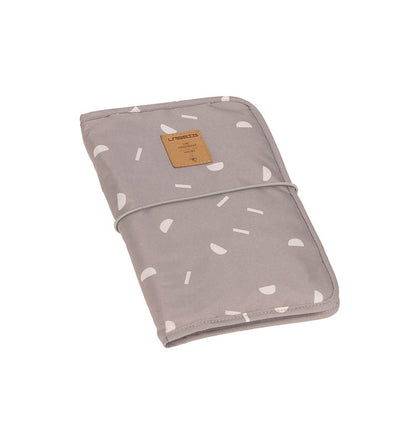 Windeltasche - Changing Pouch Blocks taupe