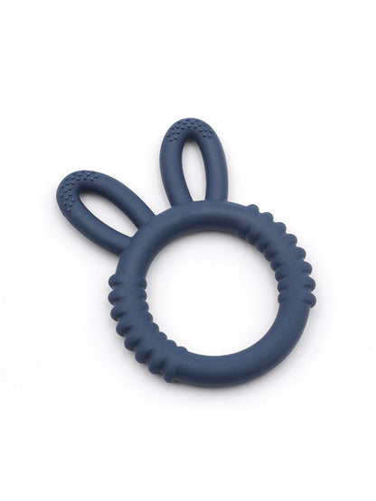 FreezerTeether || Anneau de dentition Bunny set de 2 rose bleu