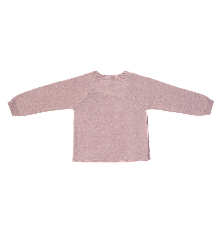 Knitted Kimono - Pullover Garden Explorer Light Pink