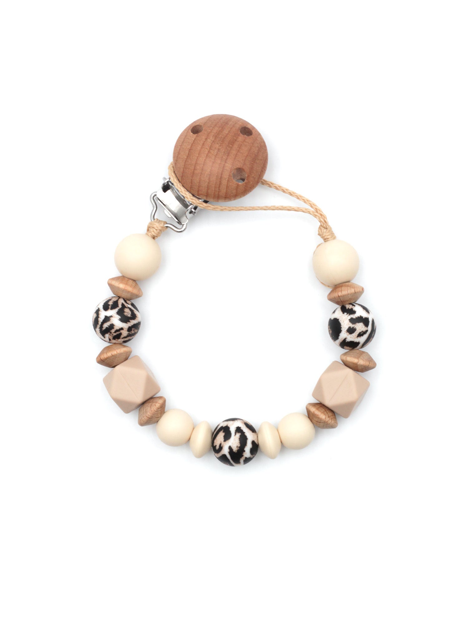 Pacifier chain || Leo Design Eggshell