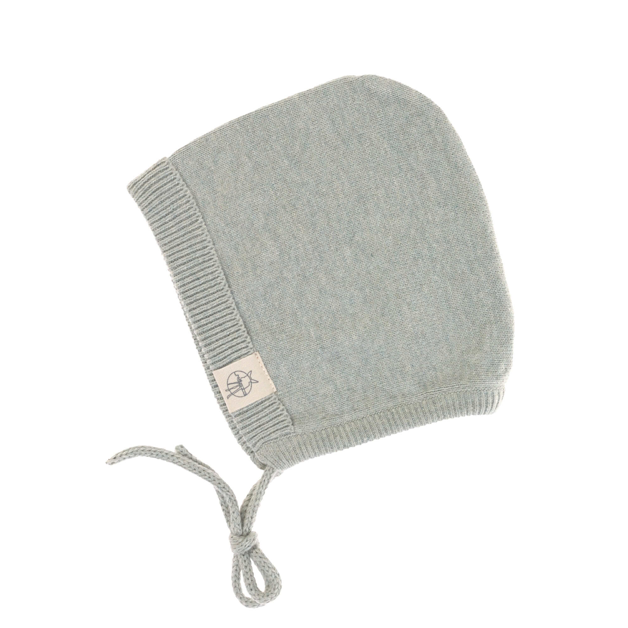 Babymütze - Knitted Cap Garden Explorer Aqua Grey