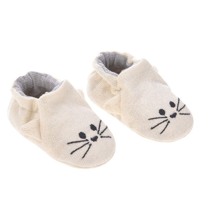 Babyschuhe - Little Chums Cat beige