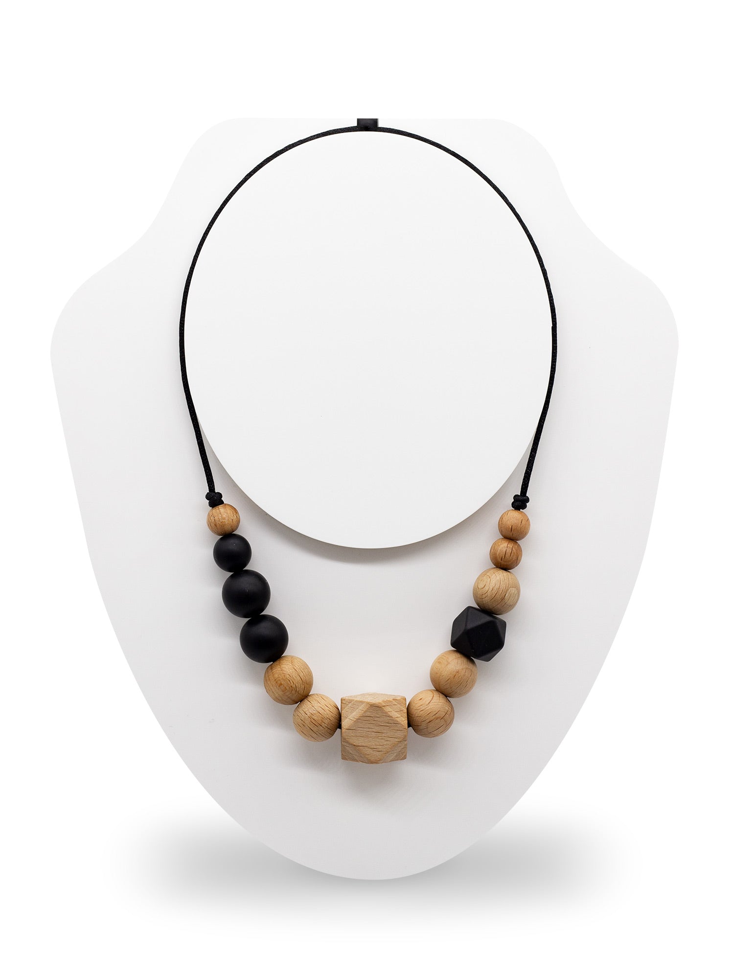 Set collier & bracelet - Beachwood black