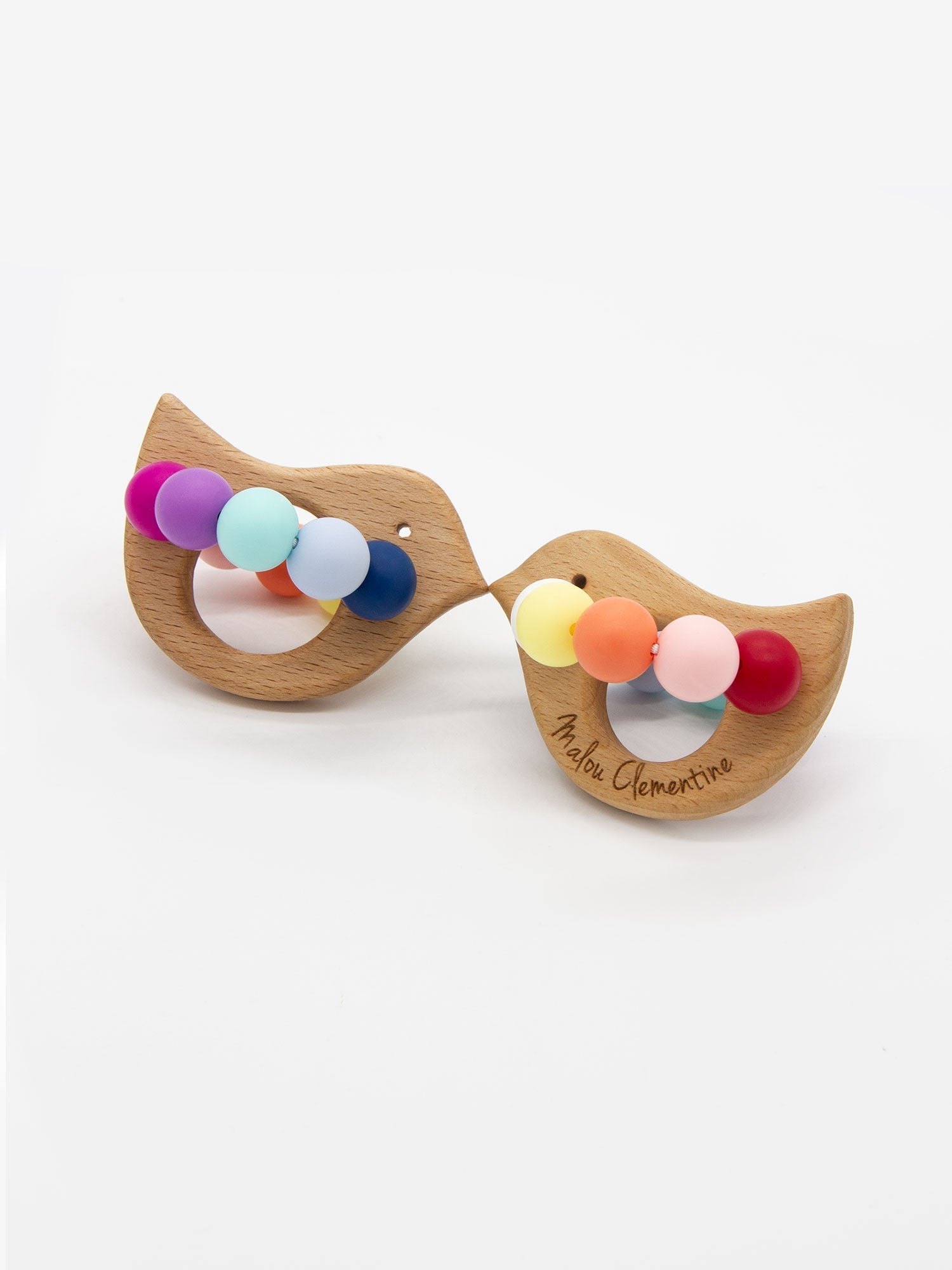 Teething ring Griffin || Magnificent finch multicolor