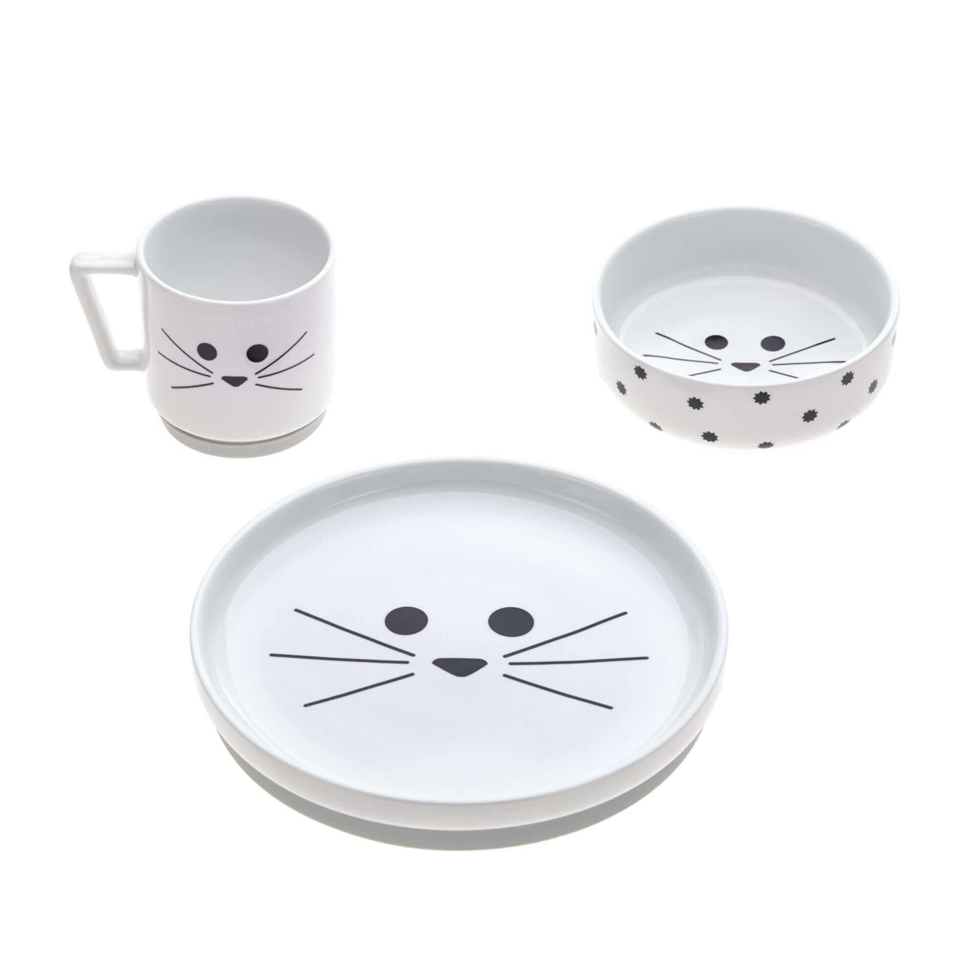 Dinner Set Porzellan || Little Chums Cat