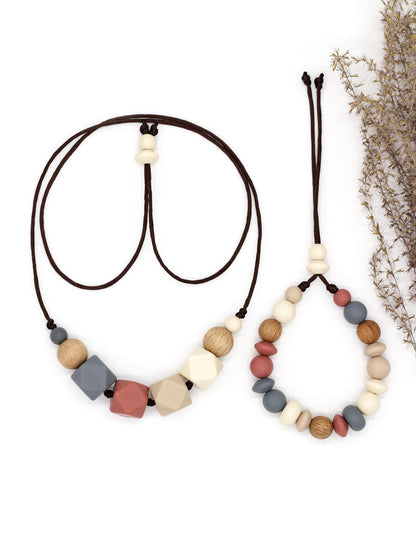 Necklace & Bracelet Set || Elaja