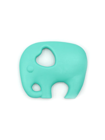 Silikon Teether - Elefant türkis