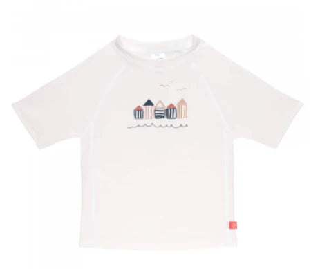 Kinder UV-Shirt || Short Sleeve Beach House White