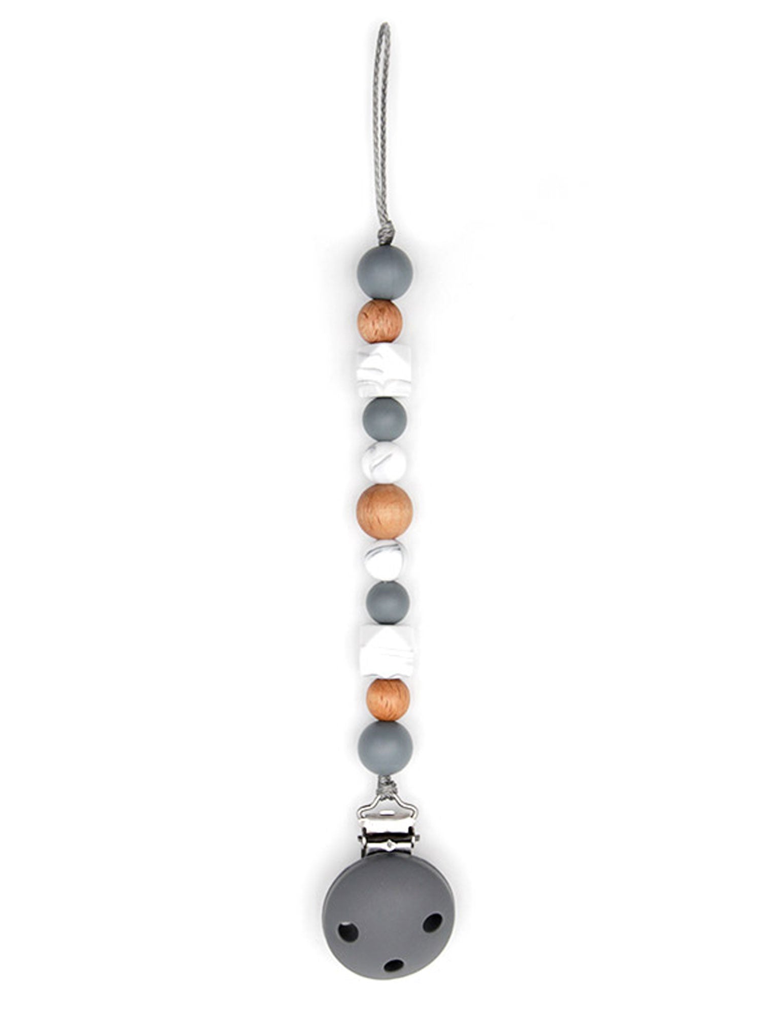 Pacifier chain - Marble anthracite