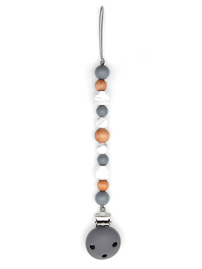 Pacifier chain - Marble anthracite