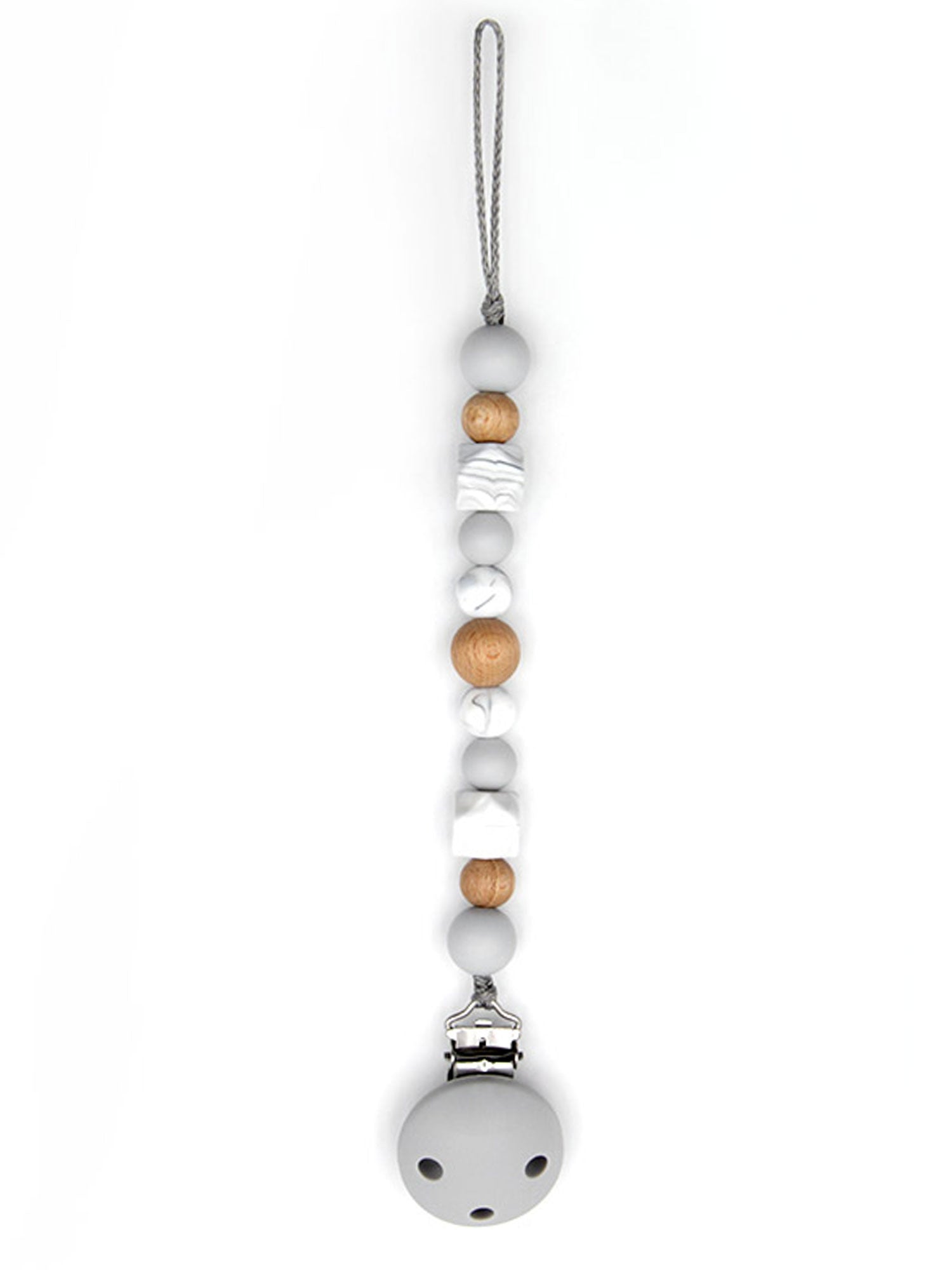 Pacifier chain - Marble stone