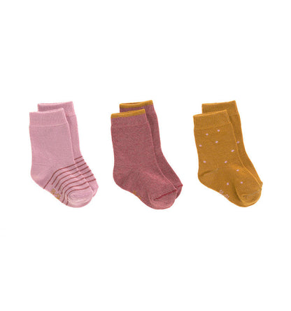 Kindersocken 3er Set || Socks Rosewood