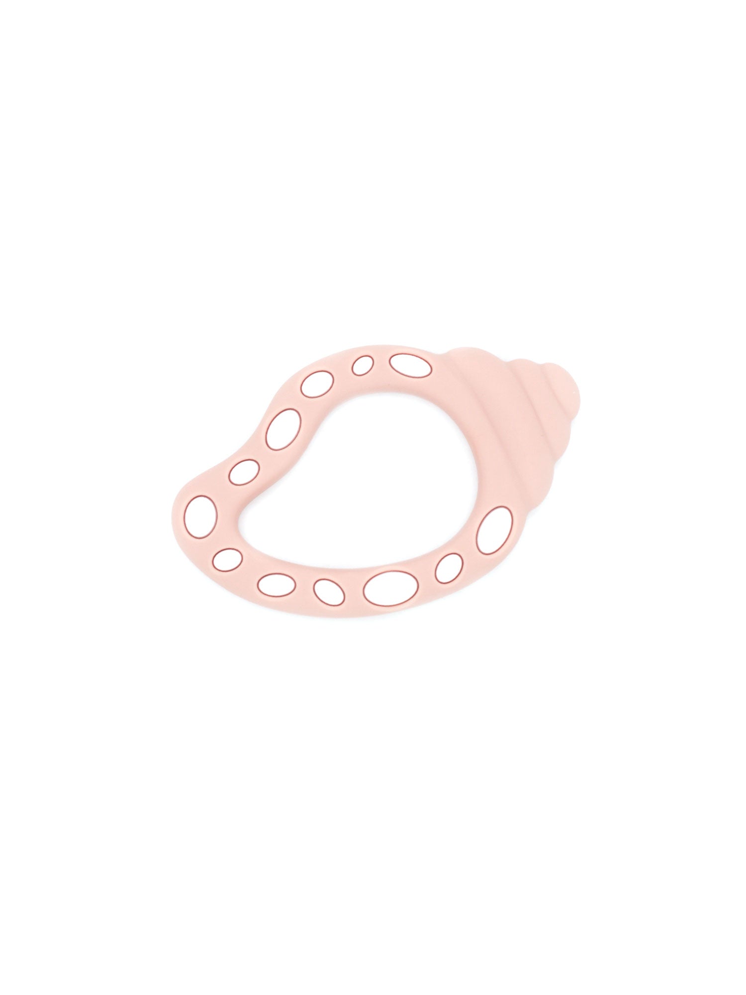 Silikon Teether || Muschel Rosa