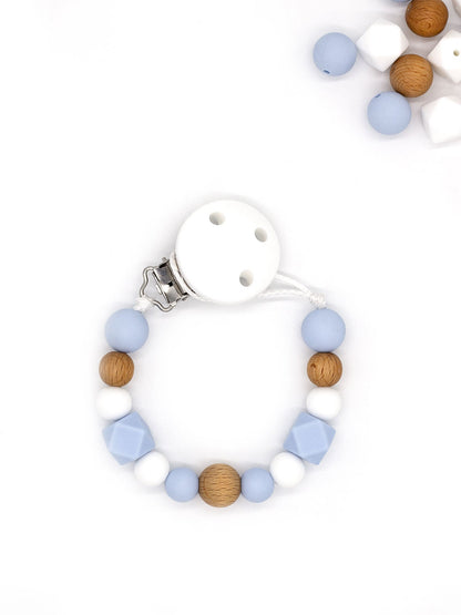 Pacifier chain || Ocean pastel blue