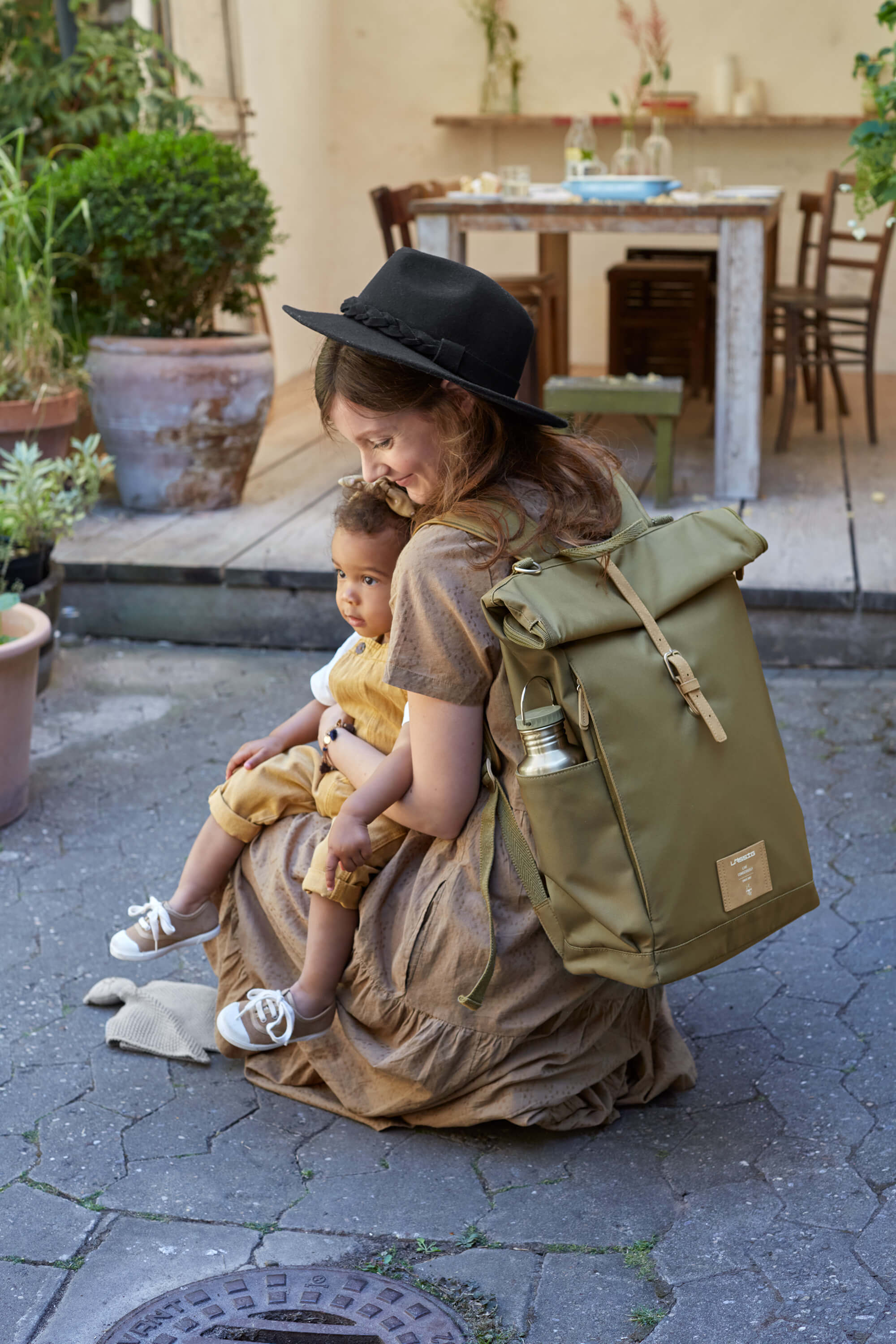 Wickelrucksack - GRE Rolltop Backpack Olive