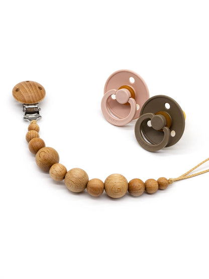 Pacifier chain || Pure Beechwood