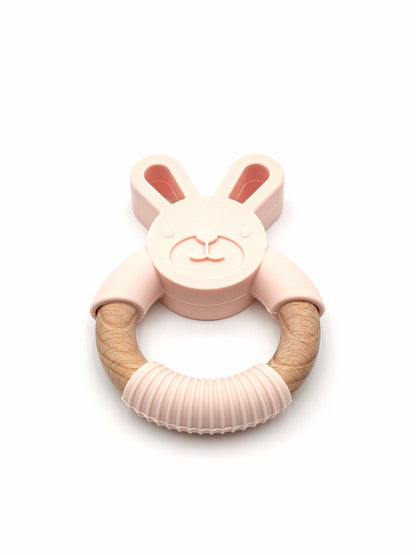 Anneau de dentition || Lapin rose