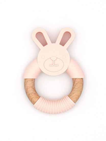 Anneau de dentition || Lapin rose