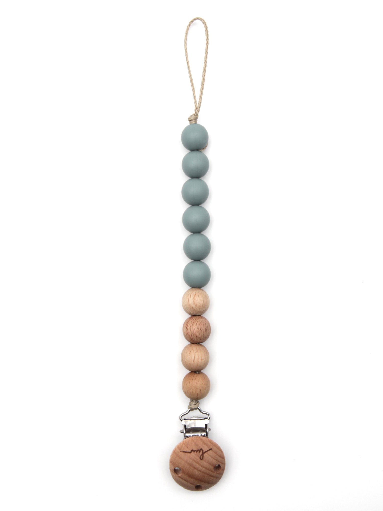 Pacifier chain - Oak thyme