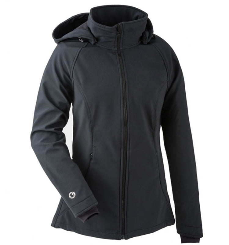 Softshell-Tragejacke || clickit schwarz