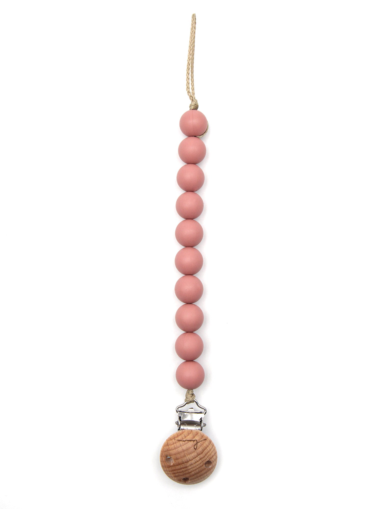 Pacifier chain - Soho blush