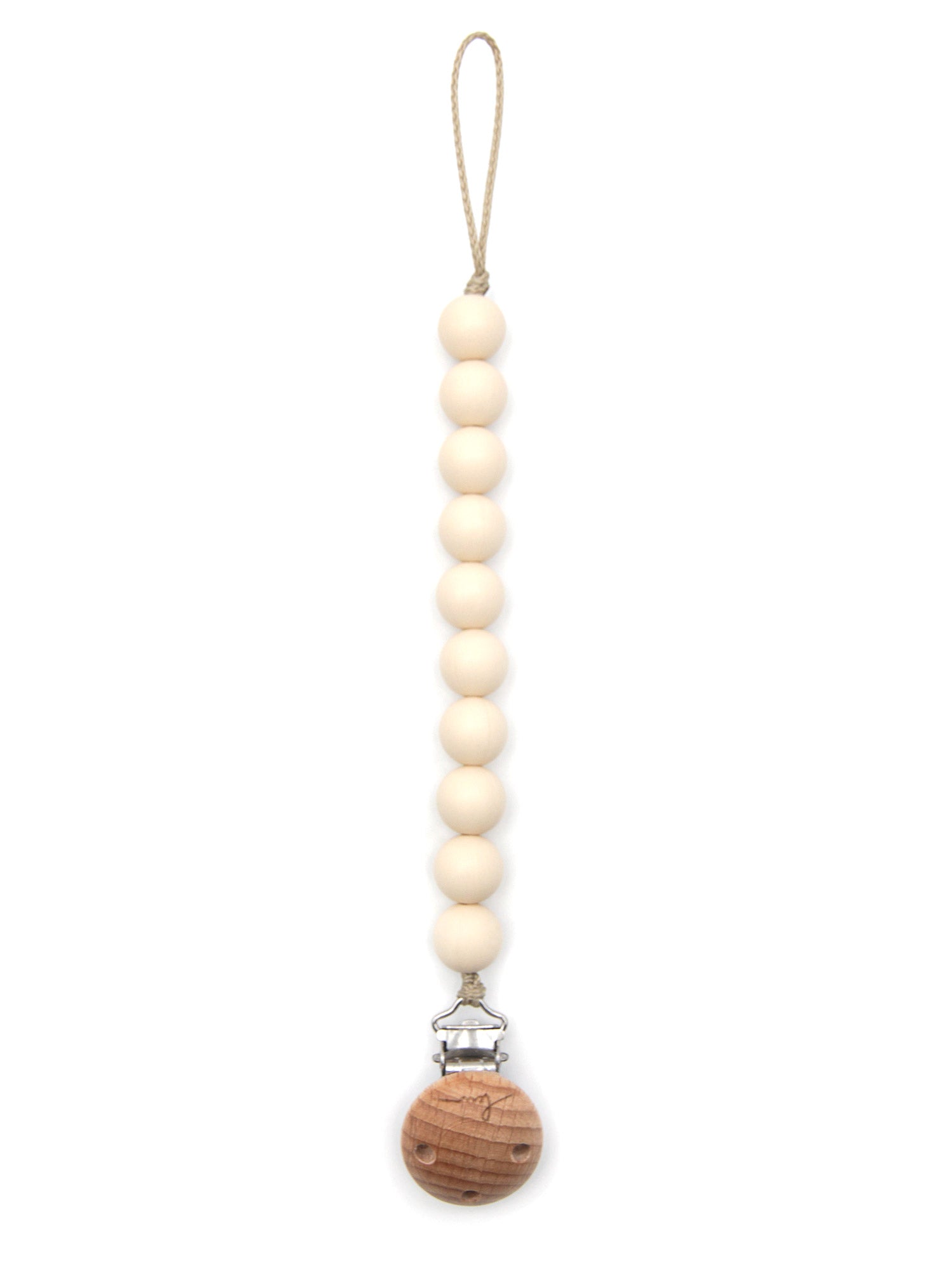 Pacifier chain - Soho eggshell