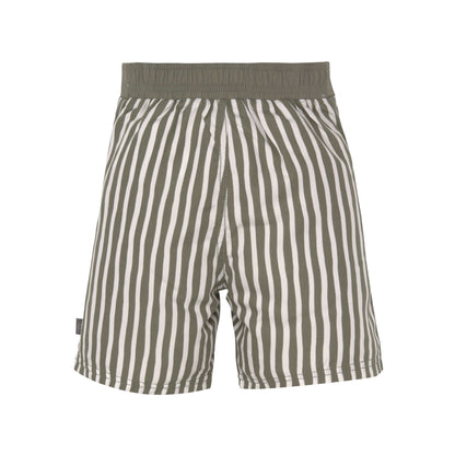 Kinder Windelbadehose || Stripes Olive UV-Schutz